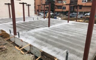 HORMIGONADO DE LA PLANTA BAJA 1