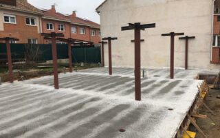 HORMIGONADO DE LA PLANTA BAJA 2